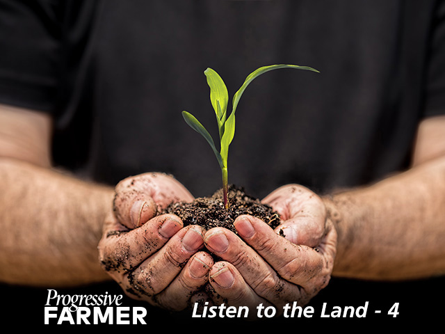 Farming for the future could pay dividends for years to come, but for the soil-health movement to move into the mainstream, farmers need data that demonstrates that improving soil health is an economical practice. (Photo by Getty Images, DTN/Progressive Farmer photo illustration by Barry Falkner)